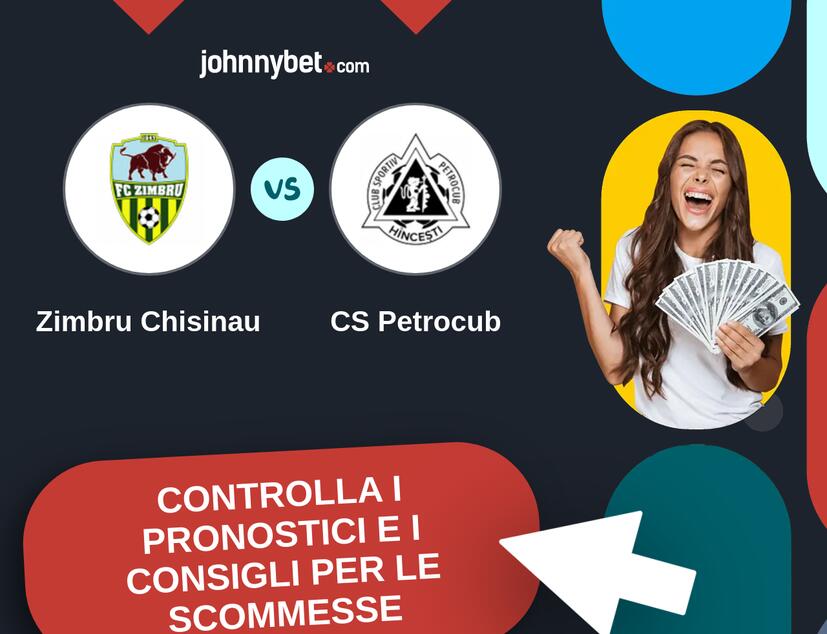 Zimbru Chisinau - CS Petrocub Pronostici e Consigli Scommesse