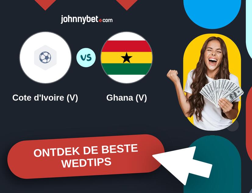 Cote d'Ivoire (V) - Ghana (V) Analyses en Wedtips