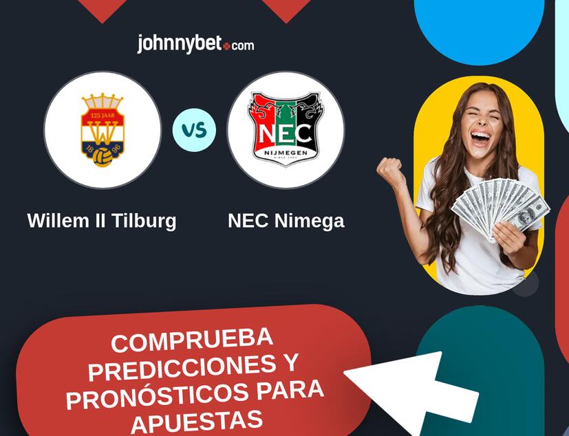 Willem II Tilburg - NEC Nimega Pronósticos y Consejos de Apuestas