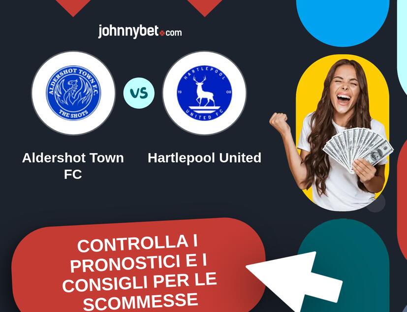 Aldershot Town FC - Hartlepool United Pronostici e Consigli Scommesse