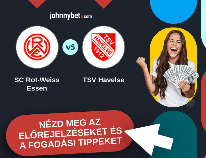 SC Rot-Weiss Essen - TSV Havelse előrejelzések és fogadási tippek