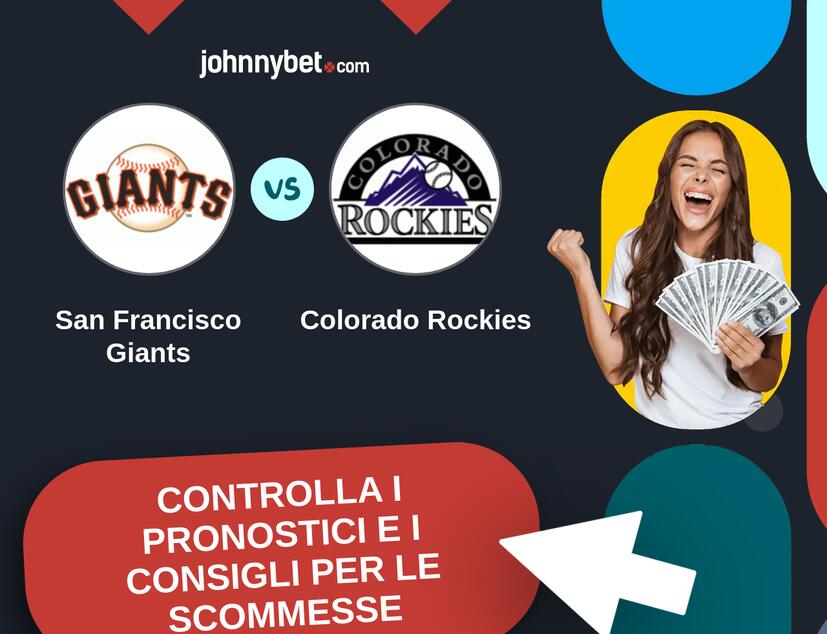 San Francisco Giants - Colorado Rockies Pronostici e Consigli Scommesse