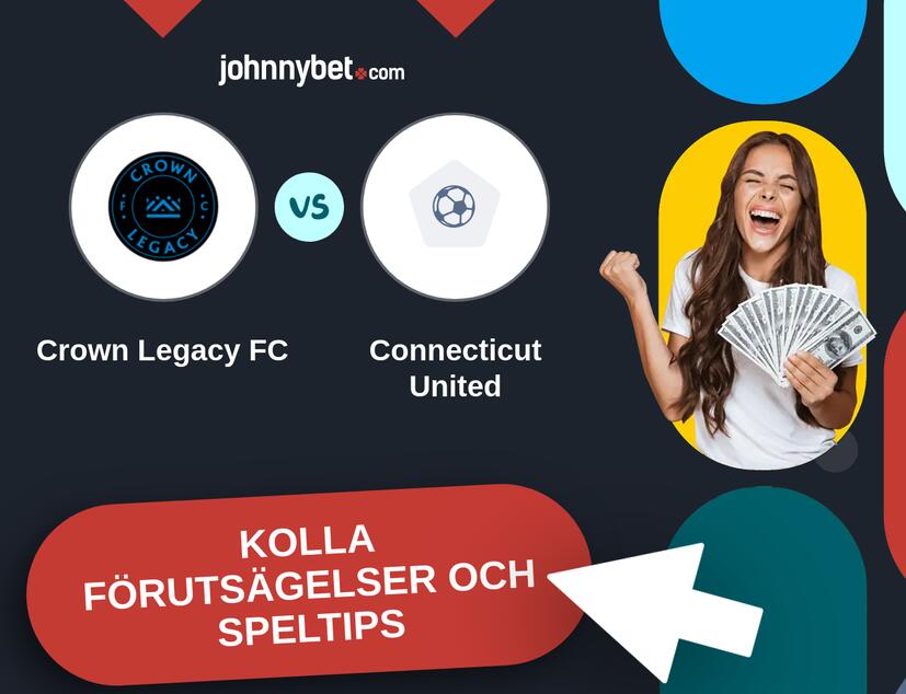 Crown Legacy FC - Connecticut United Förutsägelser och Speltips