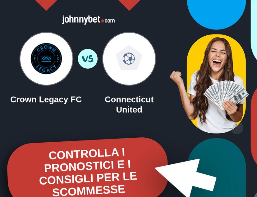 Crown Legacy FC - Connecticut United Pronostici e Consigli Scommesse
