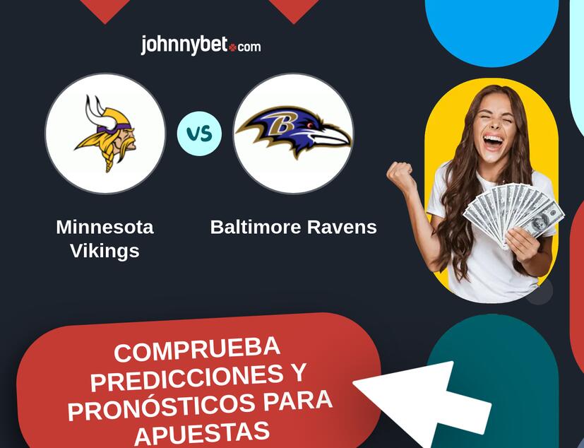 Minnesota Vikings - Baltimore Ravens Pronósticos y Consejos de Apuestas