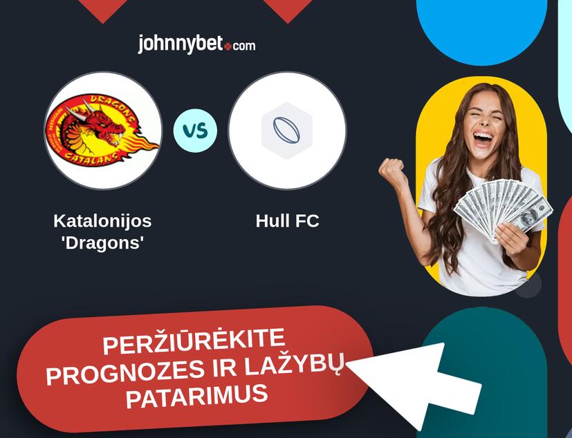 Katalonijos 'Dragons' - Hull FC Prognozės ir Statymų Patarimai