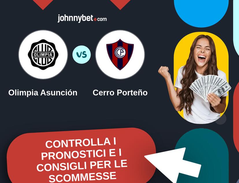 Olimpia Asunción - Cerro Porteño Pronostici e Consigli Scommesse
