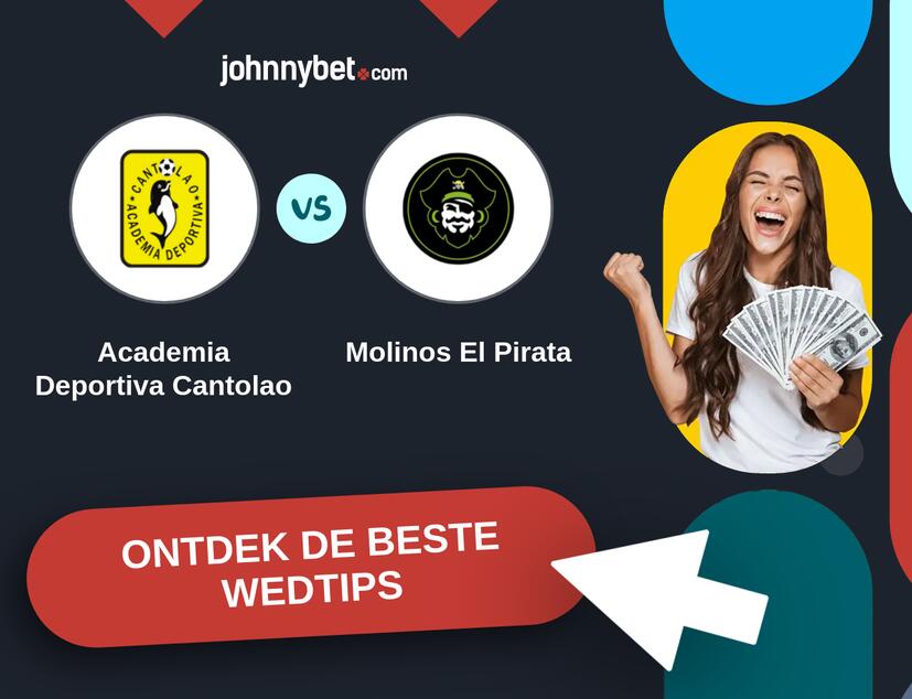 Academia Deportiva Cantolao - Molinos El Pirata Analyses en Wedtips