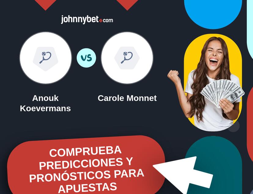 Anouk Koevermans - Carole Monnet Pronósticos y Consejos de Apuestas
