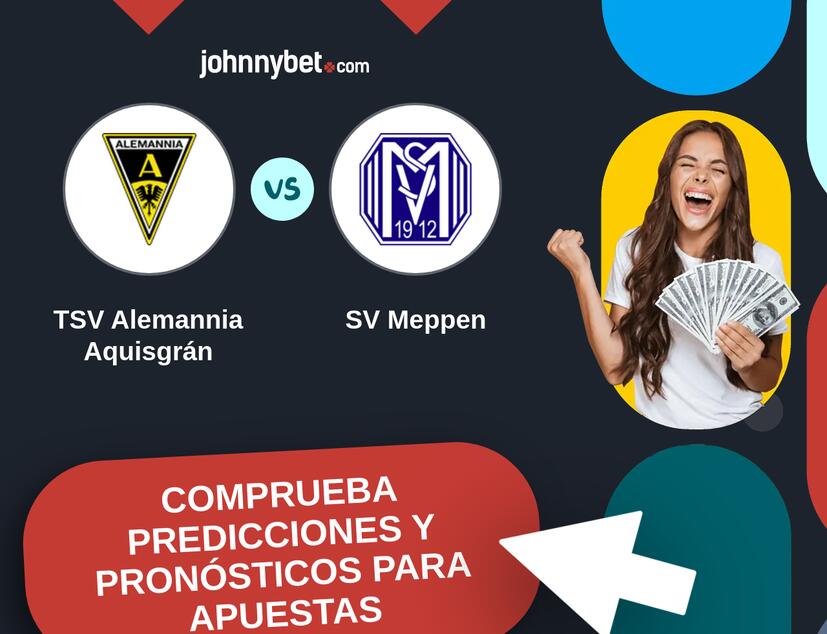 TSV Alemannia Aquisgrán - SV Meppen Pronósticos y Consejos de Apuestas