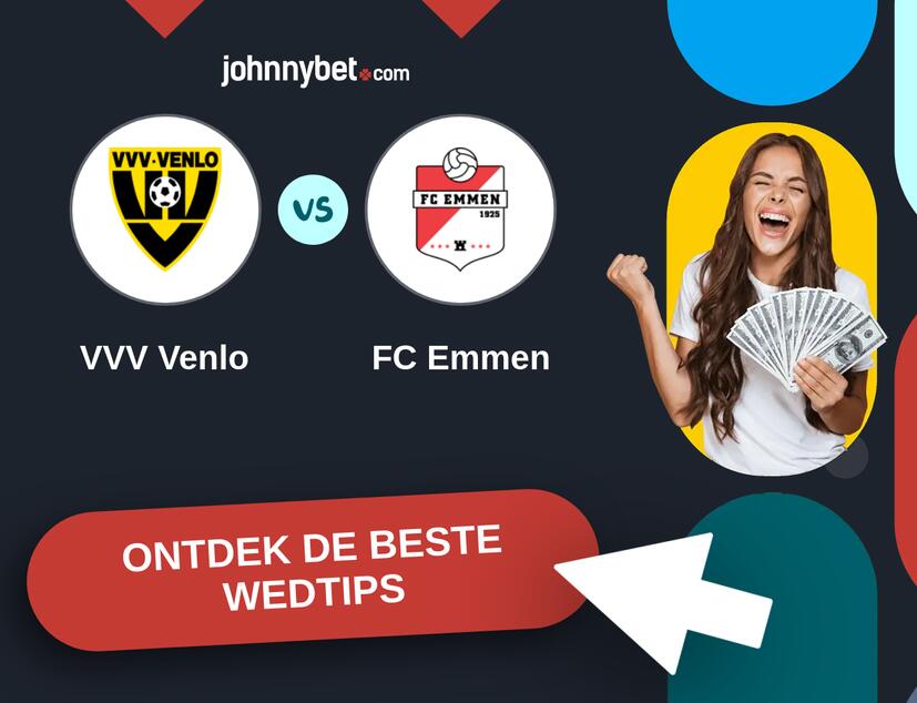 VVV Venlo - FC Emmen Analyses en Wedtips