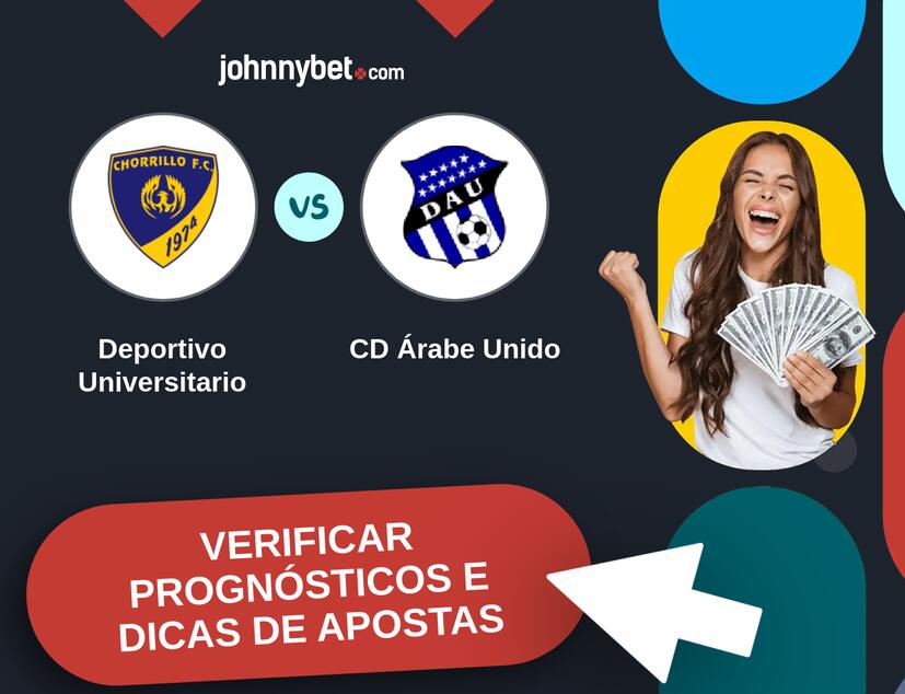 Deportivo Universitario - CD Árabe Unido Prognósticos e Dicas de Apostas