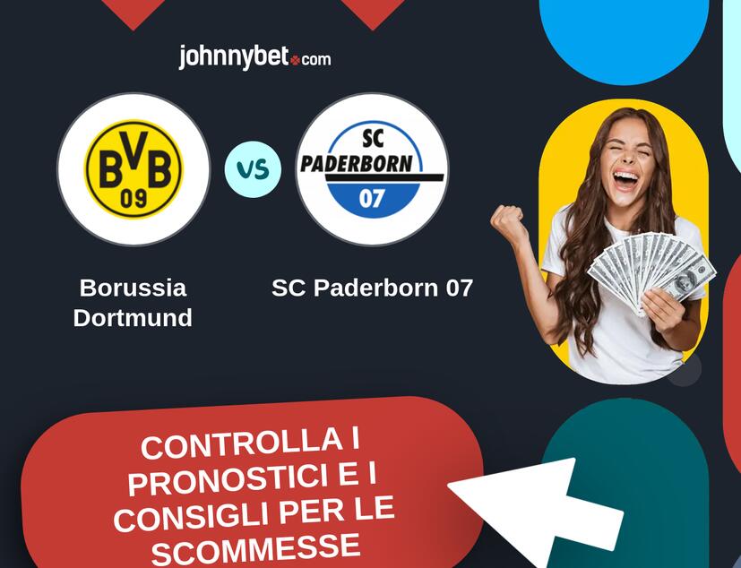Borussia Dortmund - SC Paderborn 07 Pronostici e Consigli Scommesse