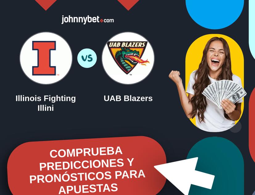 Illinois Fighting Illini - UAB Blazers Pronósticos y Consejos de Apuestas