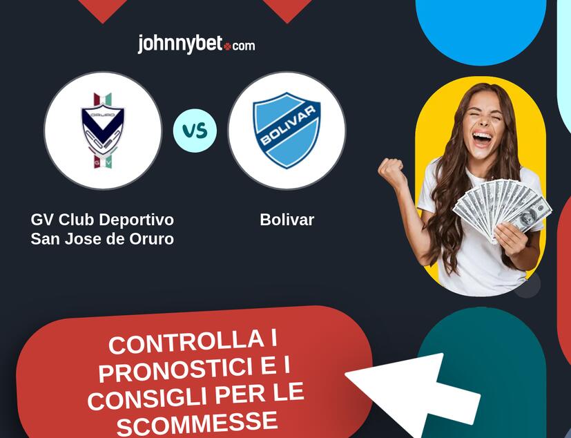 GV Club Deportivo San Jose de Oruro - Bolivar Pronostici e Consigli Scommesse