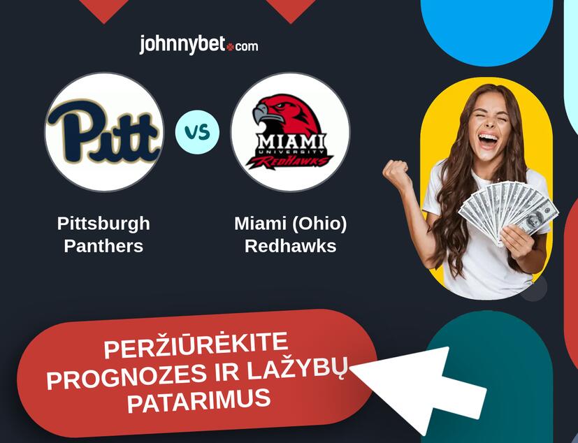 Pittsburgh Panthers - Miami (Ohio) Redhawks Prognozės ir Statymų Patarimai