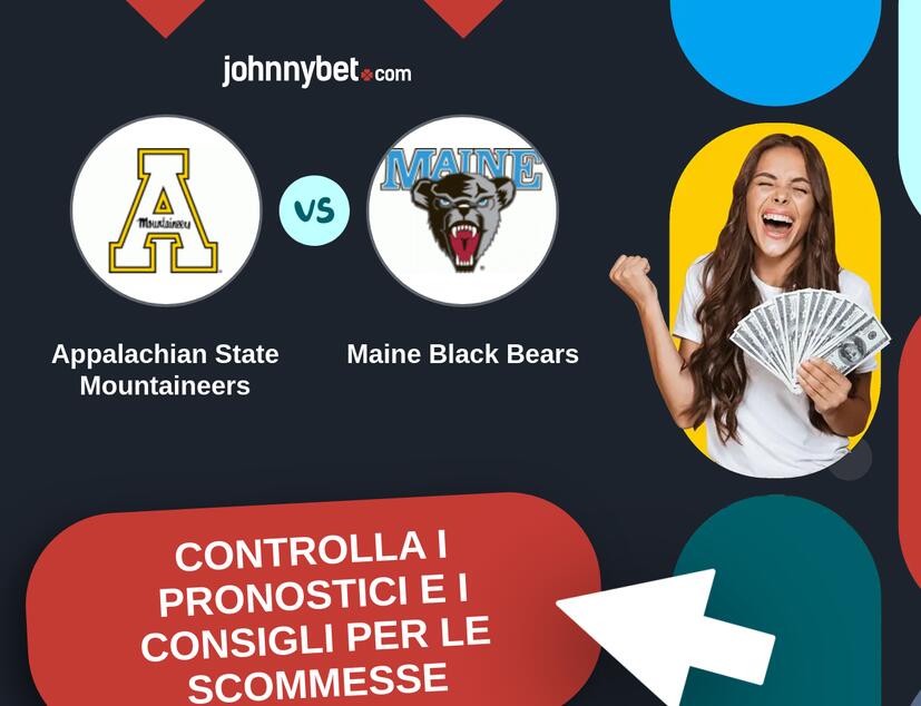 Appalachian State Mountaineers - Maine Black Bears Pronostici e Consigli Scommesse