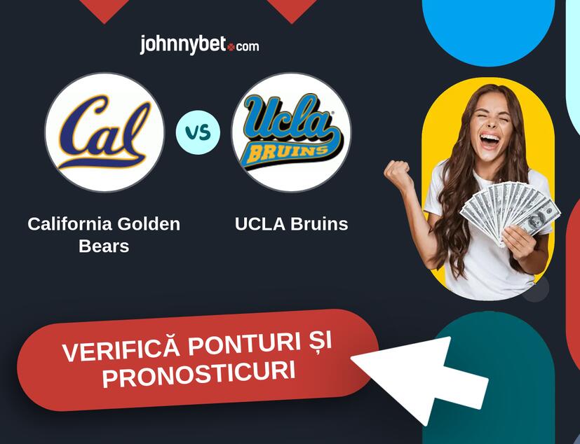 California Golden Bears - UCLA Bruins Predicțiile și Sfaturile de pariu 