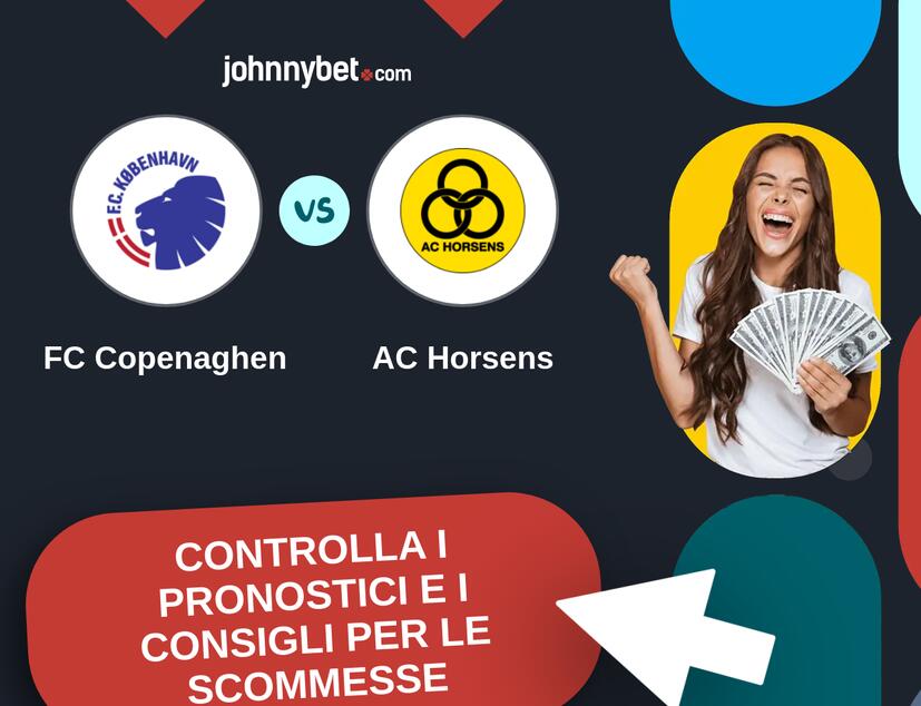FC Copenaghen - AC Horsens Pronostici e Consigli Scommesse