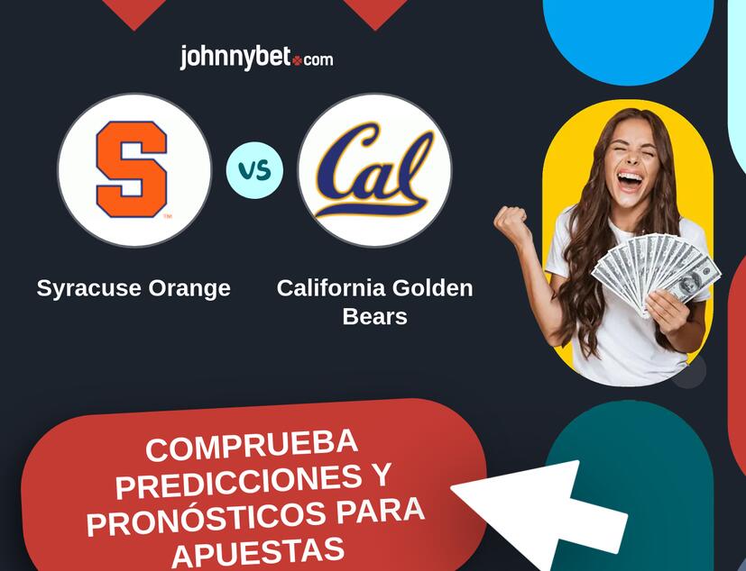 Syracuse Orange - California Golden Bears Pronósticos y Consejos de Apuestas