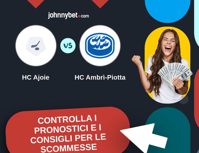 HC Ajoie - HC Ambrì-Piotta Pronostici e Consigli Scommesse