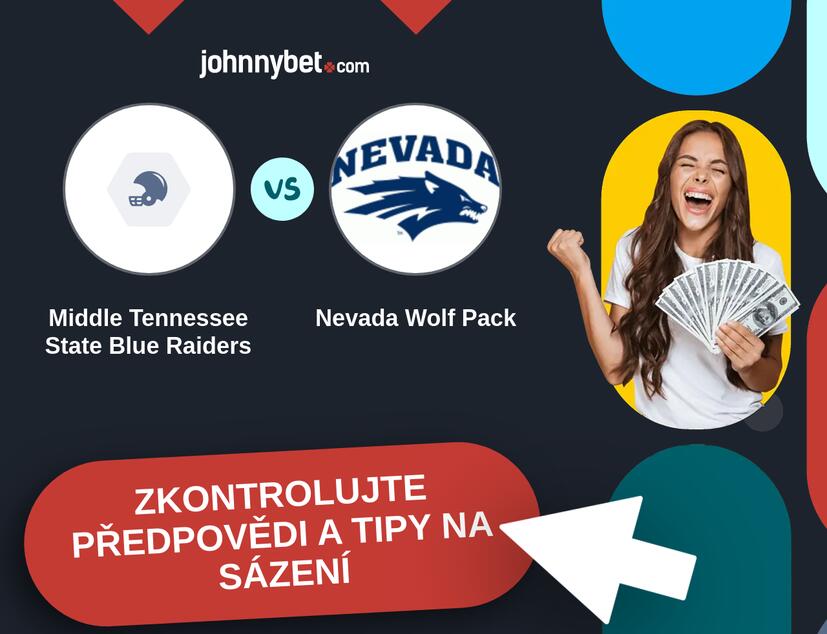 Middle Tennessee State Blue Raiders - Nevada Wolf Pack Predikce a tipy na sázení.
