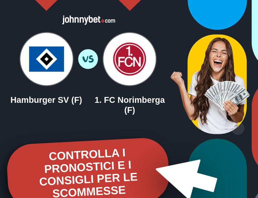 Hamburger SV (F) - 1. FC Norimberga (F) Pronostici e Consigli Scommesse