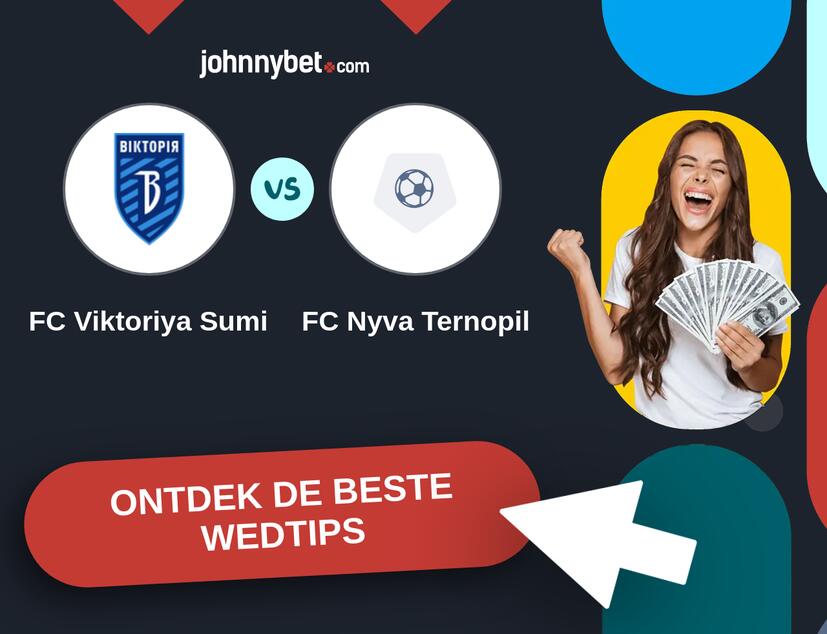 FC Viktoriya Sumi - FC Nyva Ternopil Analyses en Wedtips