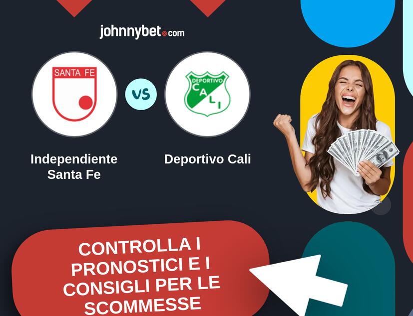 Independiente Santa Fe - Deportivo Cali Pronostici e Consigli Scommesse