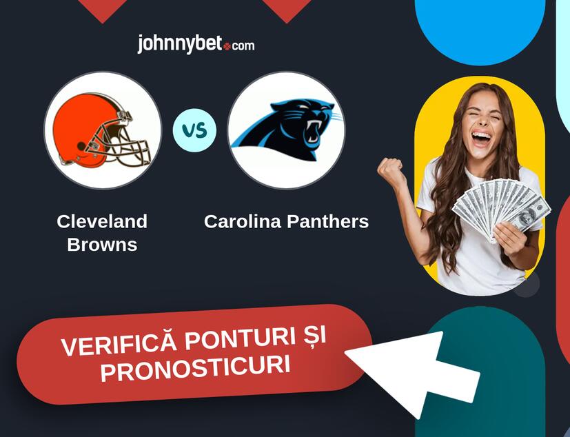 Cleveland Browns - Carolina Panthers Predicțiile și Sfaturile de pariu 
