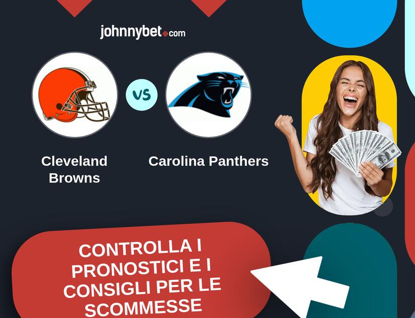 Cleveland Browns - Carolina Panthers Pronostici e Consigli Scommesse