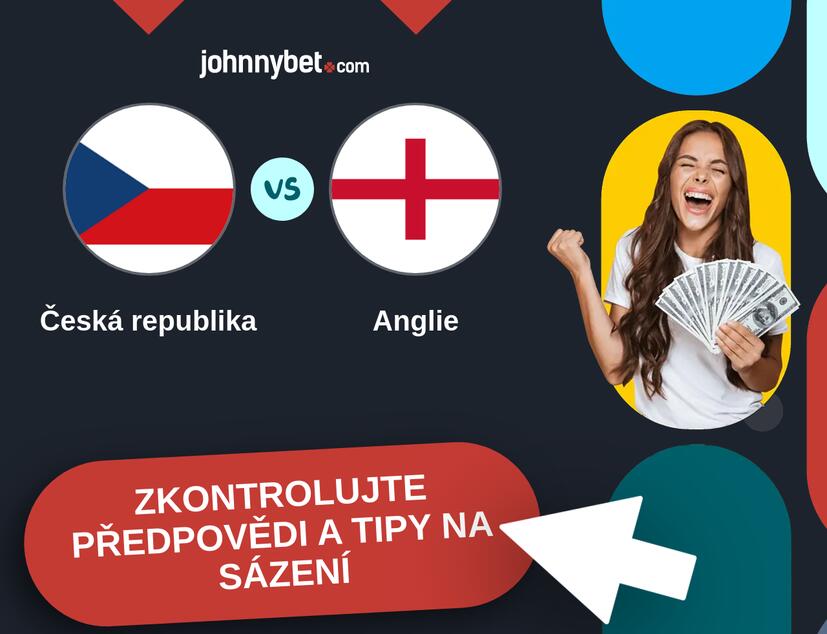 Česká republika - Anglie Predikce a tipy na sázení.