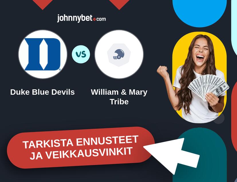 Duke Blue Devils - William & Mary Tribe Ennusteet ja Vetovihjeet