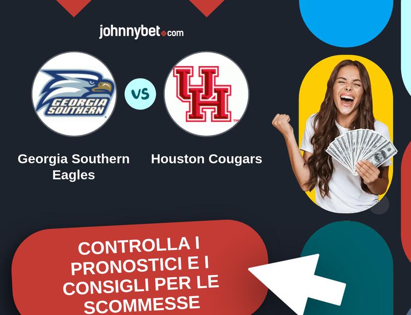 Georgia Southern Eagles - Houston Cougars Pronostici e Consigli Scommesse