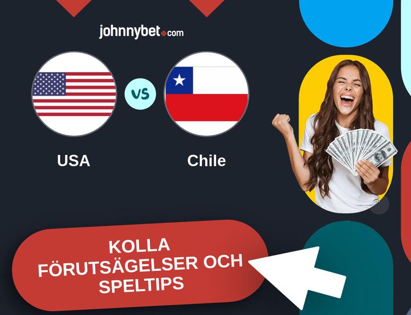 USA - Chile Förutsägelser och Speltips