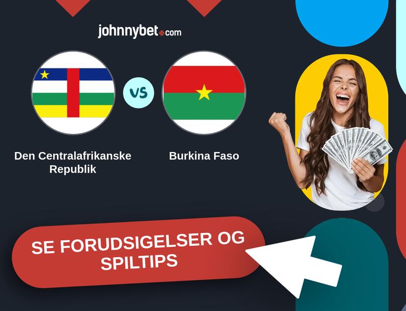Den Centralafrikanske Republik - Burkina Faso Forudsigelser og Spiltips