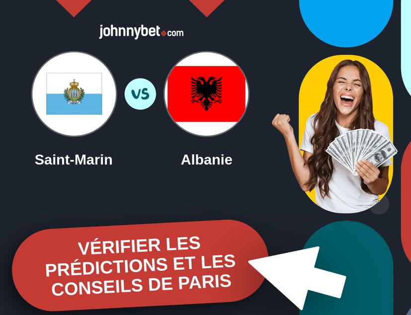 Saint-Marin - Albanie Prédictions et Conseils de Paris
