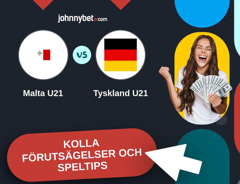 Malta U21 - Tyskland U21 Förutsägelser och Speltips