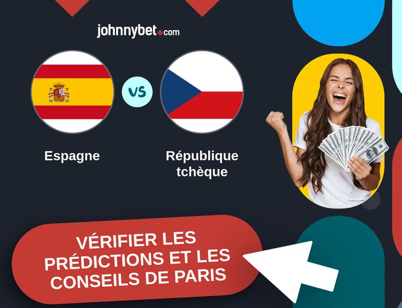 Espagne - République tchèque Prédictions et Conseils de Paris