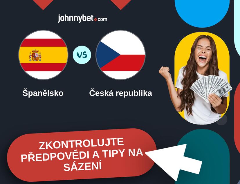 Španělsko - Česká republika Predikce a tipy na sázení.