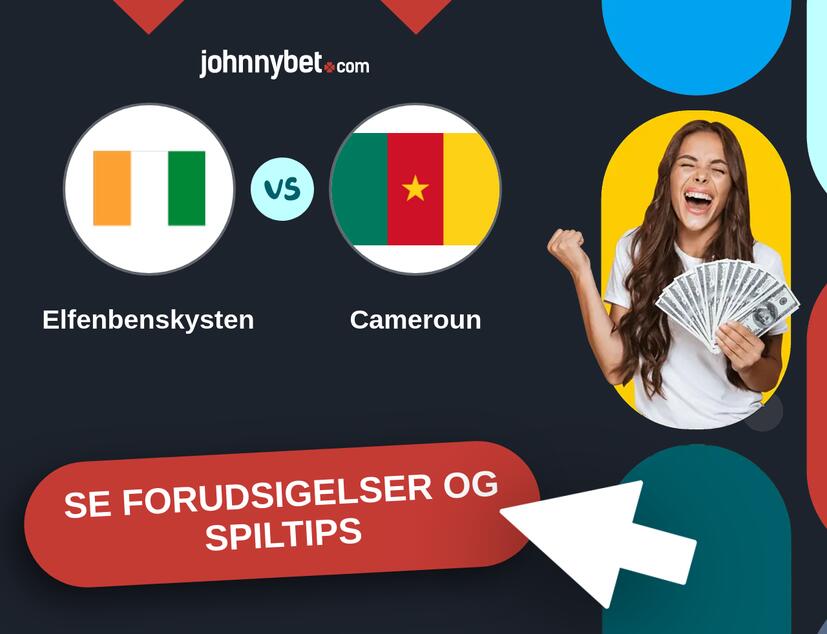Elfenbenskysten - Cameroun Forudsigelser og Spiltips