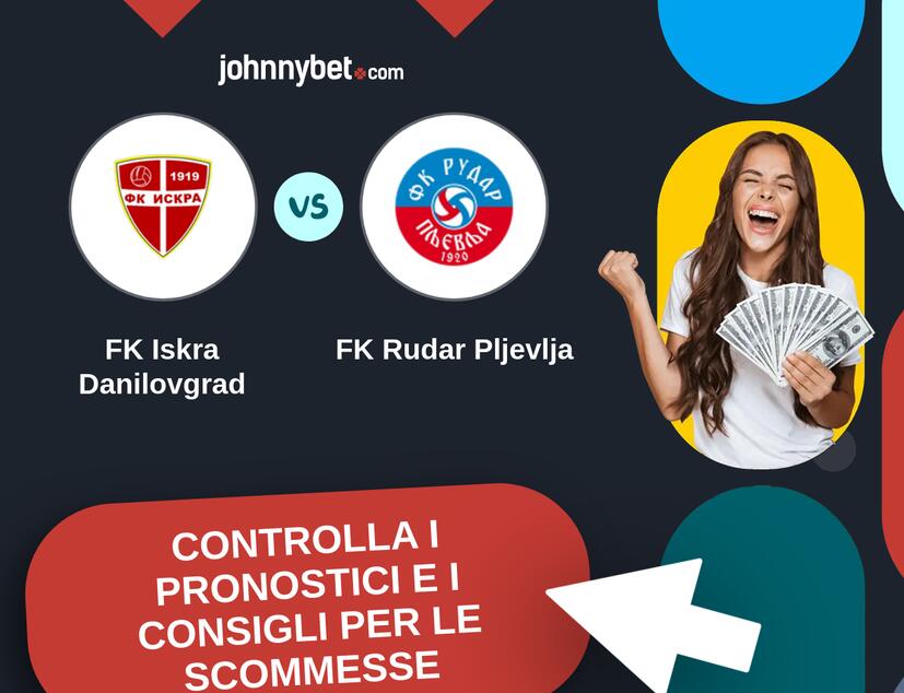 FK Iskra Danilovgrad - FK Rudar Pljevlja Pronostici e Consigli Scommesse