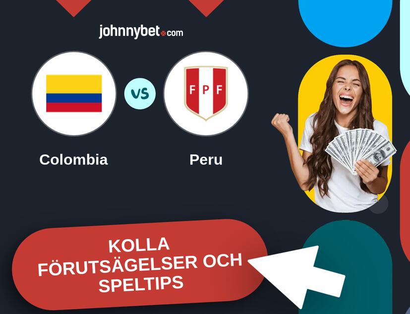Colombia - Peru Förutsägelser och Speltips