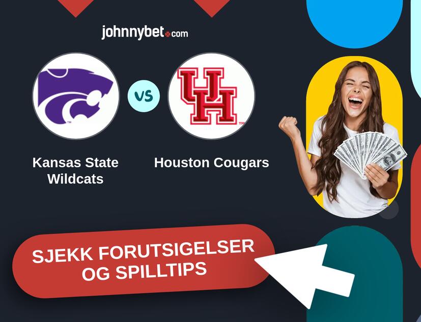 Kansas State Wildcats - Houston Cougars Prediksjoner og Spilltips