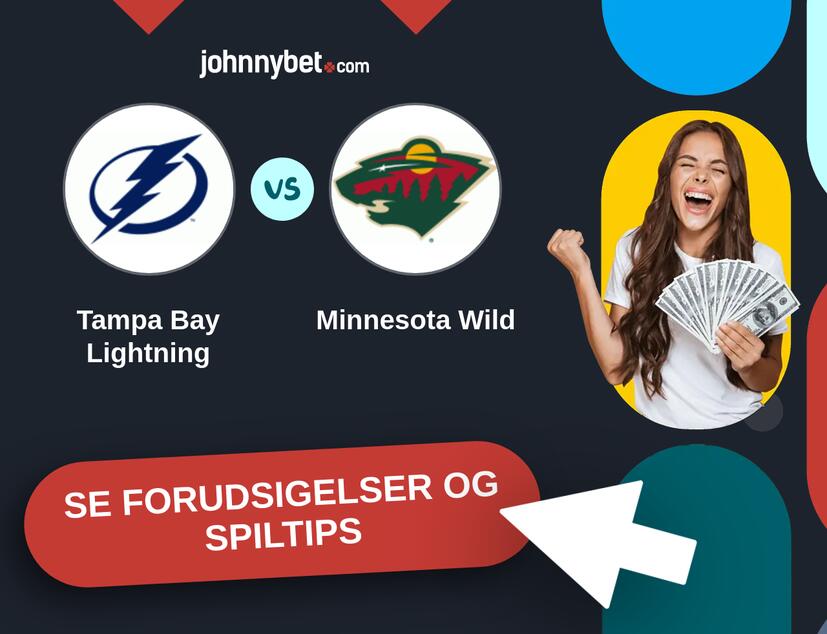 Tampa Bay Lightning - Minnesota Wild Forudsigelser og Spiltips