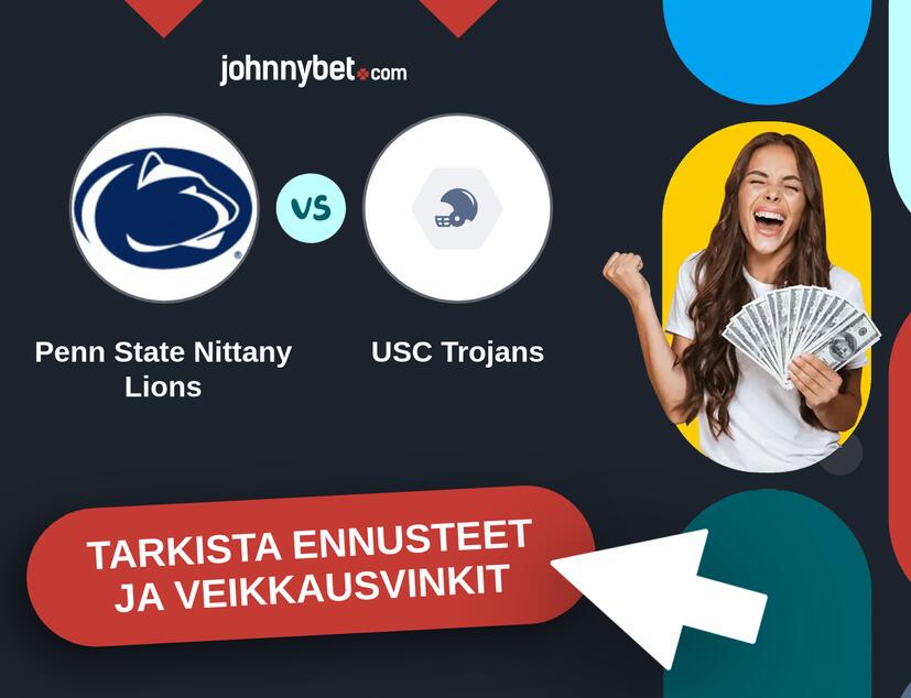 Penn State Nittany Lions - USC Trojans Ennusteet ja Vetovihjeet