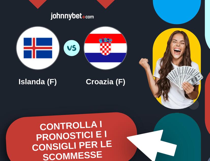 Islanda (F) - Croazia (F) Pronostici e Consigli Scommesse