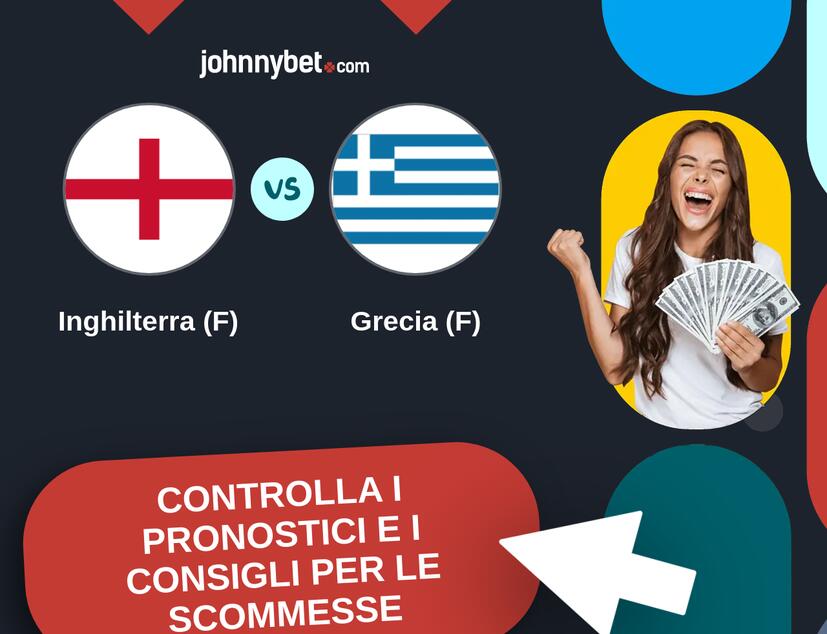 Inghilterra (F) - Grecia (F) Pronostici e Consigli Scommesse