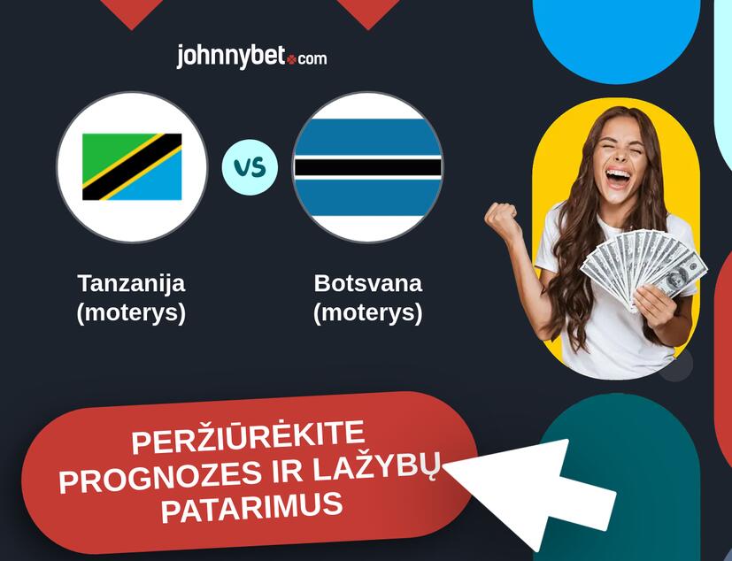Tanzanija (moterys) - Botsvana (moterys) Prognozės ir Statymų Patarimai