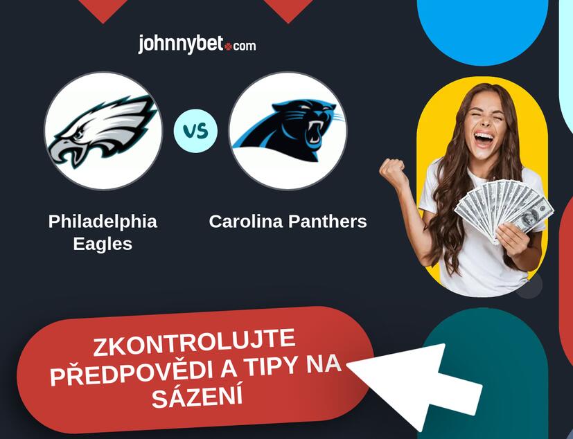Philadelphia Eagles - Carolina Panthers Predikce a tipy na sázení.